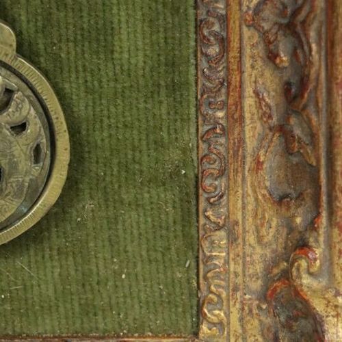 Empire ottoman et Afrique du Nord. 
Astrolabe en laiton et plaque en argent bas &hellip;
