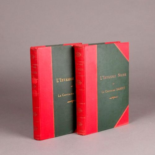 Null 
DANRIT. L’INVASION NOIR (1906). E. Flammarion.  Deux parties en deux volum&hellip;