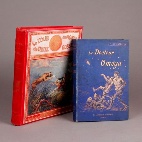 Null GALOPIN (Arnould 1863-1934). (Two books). THE OMEGA DOCTOR. Fantastic adven&hellip;