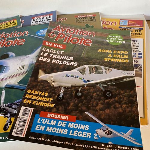 Revues Avions : Aviation et Pilote 29 exemplaires : n° 243, 253, 264, 270, 283, &hellip;