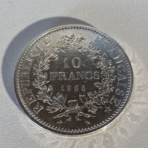 Pièce de 10 francs Argent République Française De 1965 État d'occasion Mise à pr&hellip;