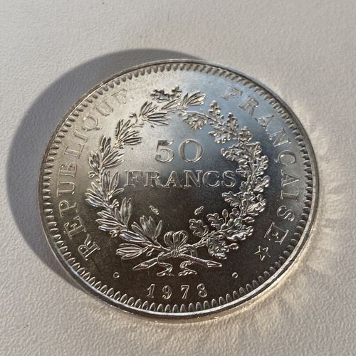 Pièce de 50 francs Argent République Française De 1978 État d'occasion Mise à pr&hellip;