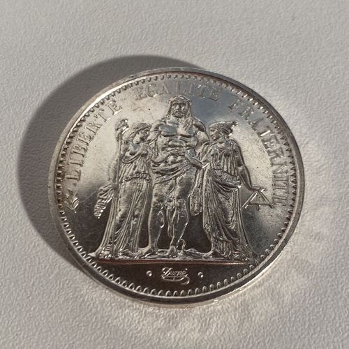 Une pièce de 10 Fr Francs en argent datée de 1970 HERCULE PB : 24.97 g Mise à pr&hellip;