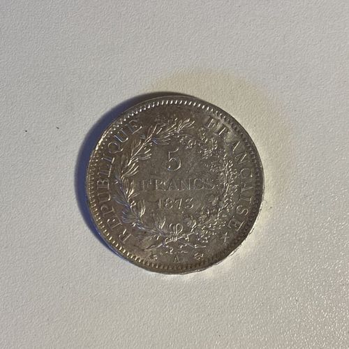 Pièce de 5 francs Argent République Française De 1873 État d'occasion Mise à pri&hellip;