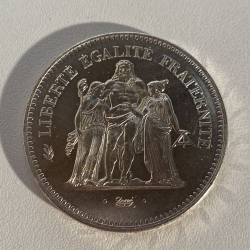 Pièce de 50 francs Argent République Française De 1978 État d'occasion Mise à pr&hellip;