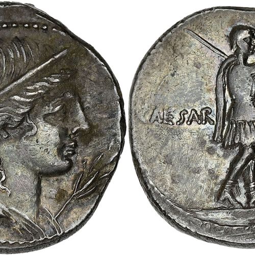 Null ROMANISCHES EMPIER
Augustus (27 v. Chr. - 14 n. Chr.). Denier 29 v. Chr., R&hellip;