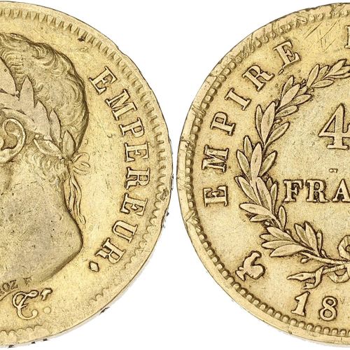 Null FRANCIA
Primo Impero / Napoleone I (1804-1814). 40 franchi Impero, A/Coq 18&hellip;