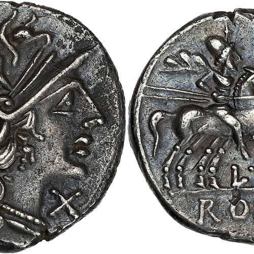 Null RÉPUBLIQUE ROMAINE
L. Cupiennius. Denier ND (147 av. J.-C.), Rome. RRC.218/&hellip;