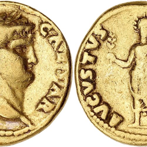 Null ROMANISCHES KAISERREICH
Nero (54-68). Aureus 64-65, Rom. Calicó 402 - RIC.4&hellip;