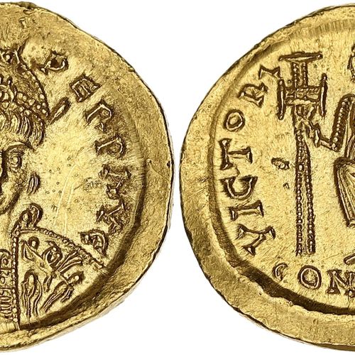 Null MEROVINGHI
Ostrogoti, Teodorico (493-526). Solidus ND (490-492), Bologna o &hellip;