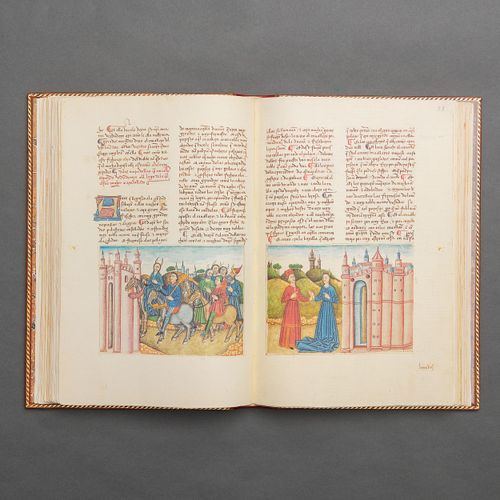 Null Facsimile Book of the Knight Zifar. Edited by M. Moleiro Editores. Copy 311&hellip;