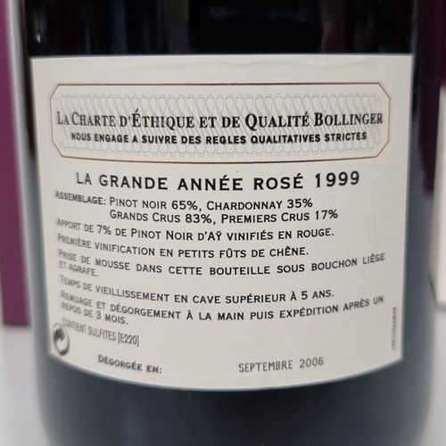 Null 6 B CHAMPAGNE BRUT Rosé "LA GRANDE ANNEE" (Coffrets individuels dans carton&hellip;