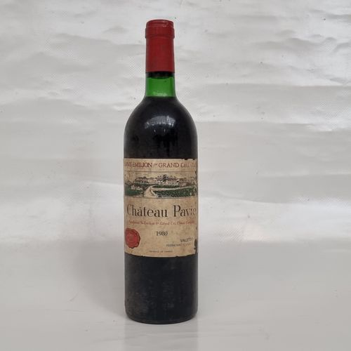 Null 1 B CHÂTEAU PAVIE 1980 GCC1B Saint-Emilion (T.L.B; e.T.H à e.A; c.L.S)