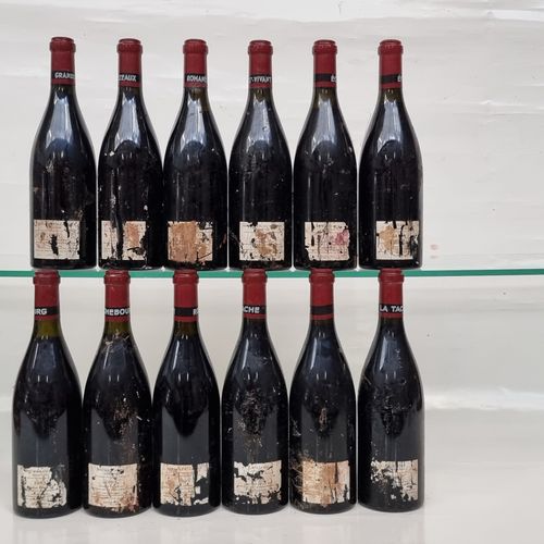 Null ASSORTIMENT DE 12 BOUTEILLES 1995 Domaine de la Romanée-Conti comprenant :
&hellip;