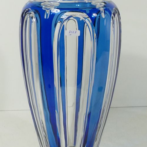 Null Vase Colombo Val St lambert cristaux de fantaisie de 1926, création Joseph &hellip;