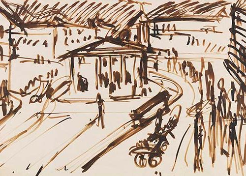 Ernst Ludwig Kirchner Ernst Ludwig Kirchner, Wittenbergplatz. Vers 1915.


Dessi&hellip;