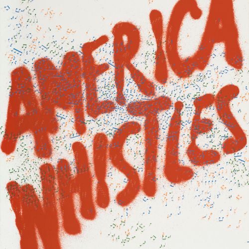 Ruscha, Edward America Whistles. 1975. Farblithographie auf chamoisfarbenem Arch&hellip;