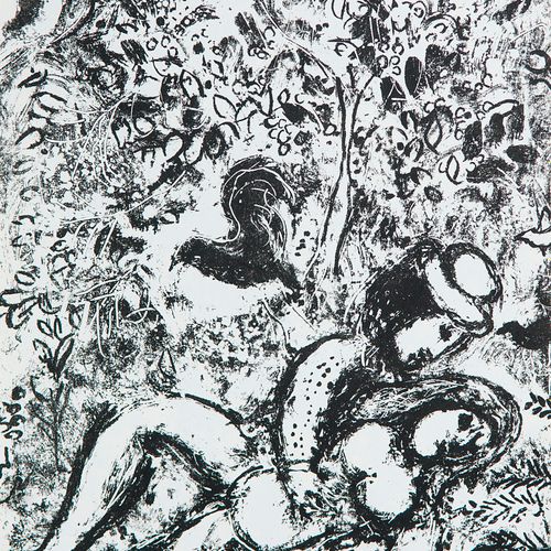 Chagall, Marc Le clown amoureux/Devant le Tableau/Les musiciens vagabonds/Le cou&hellip;