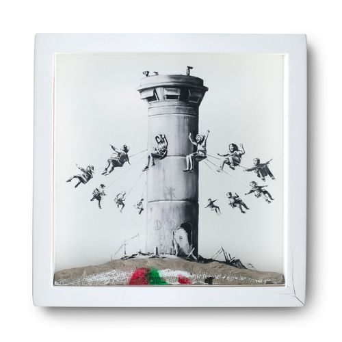 Banksy The Walled Off Hotel Box Set. Digitaldruck auf Papier, Beton, Sprühfarbe,&hellip;