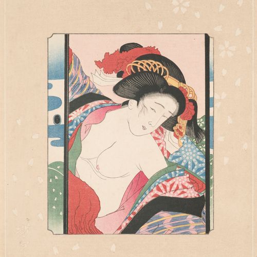 Sammlung von über 60 Nachdrucken nach japanischen Ukiyo-e Meistern. 20. Jh. Vers&hellip;