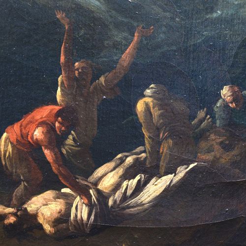 VERNET, CLAUDE JOSEPH "Naufrage".
Huile sur toile,
77x143 cm

Provenance : Vente&hellip;