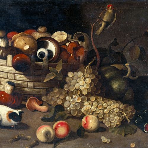 KERCKHOVEN, JAQUES VAN DE (GEN. GIACOMO DA CASTELLO) Nature morte avec fruits, c&hellip;