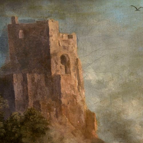 VERNET, CLAUDE JOSEPH "Brouillard du matin".
Huile sur toile,
77x143 cm

Provena&hellip;