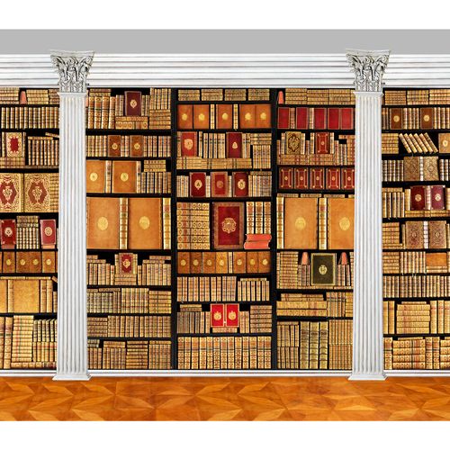 Eine sehr dekorative französische Bibliothek mit 810 Bänden des 18. Jahrhunderts&hellip;