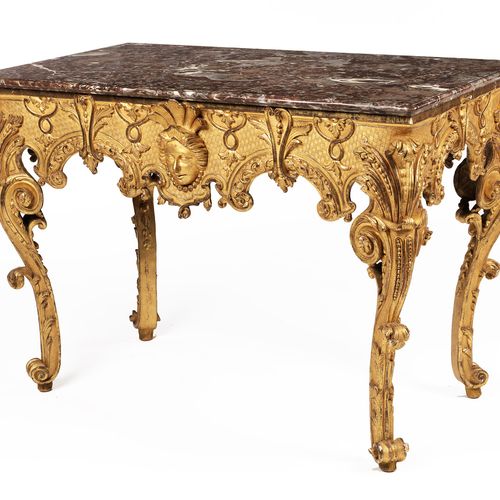 TABLE DE MILIEU Höhe: 76 cm. Breite: 104 cm. Tiefe: 59 cm. Frankreich, um 1720/3&hellip;