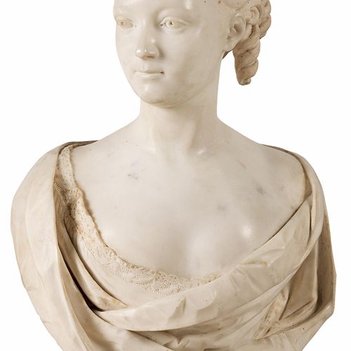 Augustin Pajou,1730 – 1809, nach BÜSTE EINER JUNGEN FRAU (WOHL MADAME MARIE CLOT&hellip;
