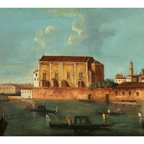 Francesco Tironi, um 1745 Venedig – 1797 Bologna VEDUTA DI VENEZIA CON L’ISOLA D&hellip;