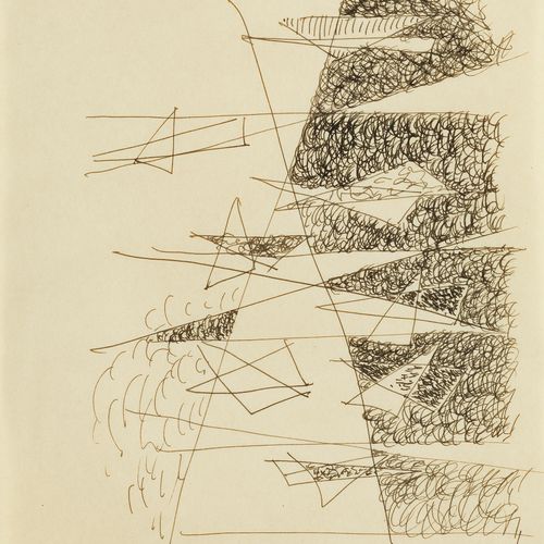 László Moholy-Nagy, 1895 Bácsborsod – 1946 Chicago OHNE TITEL, 1946 Tuschezeichn&hellip;