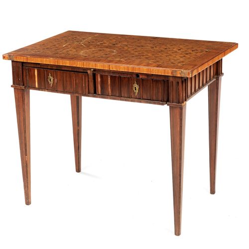 Louis XVI-Stil Tisch Höhe: 70 cm. Breite: 82 cm. Tiefe: 52 cm. Frankreich, 19. J&hellip;
