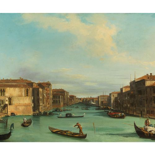 Vincenzo Chilone, 1758 – 1839, zugeschrieben IL CANALE GRANDE CON VISTA A NORD-E&hellip;