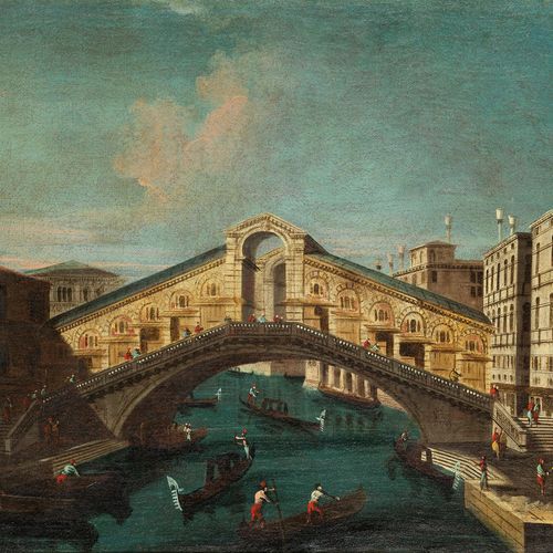 Apollonio Fachinetti, genannt „Domenichini“, tätig 1740 Venedig – um 1770 VEDUTA&hellip;