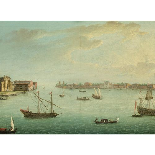 Antonio Joli, 1700 Modena – 1777 Neapel VISTA DEL BACINO DI SAN MARCO CON LA CHI&hellip;