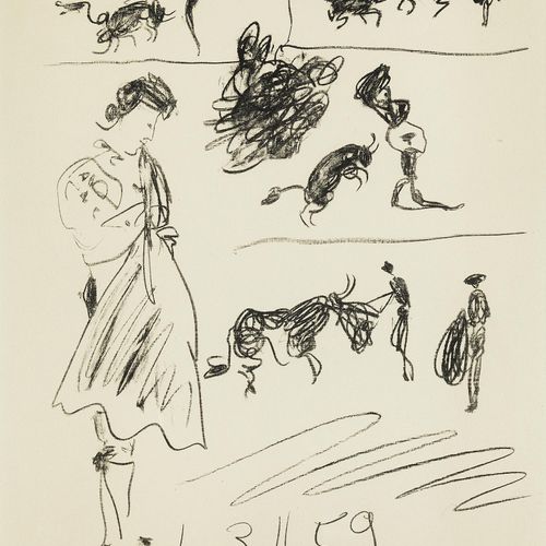Pablo Picasso, 1881 Málaga – 1973 Mougins CENTS DE CHAMP DE TERRE ; CARNET DE LA&hellip;