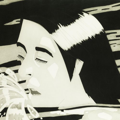 Alex Katz, geb. 1927 New York SWIMMER Gravure à l'aquatinte. 
 71 x 91 cm. 
 Sig&hellip;