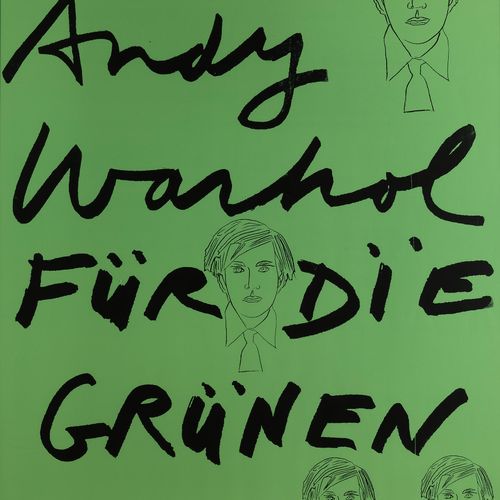 Andy Warhol, 1928 Pittsburgh – 1987 New York ANDY WARHOL FÜR DIE GRÜNEN, 1978/79&hellip;