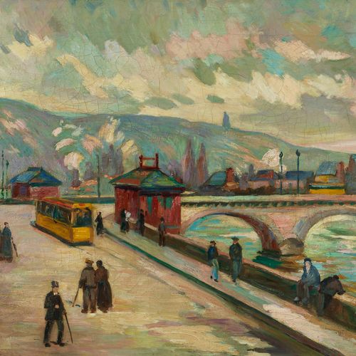 Armand Guillaumin, 1841 Paris – 1927 Orly LE PONT DE CORNEILLE À ROUEN, UM 1898 &hellip;