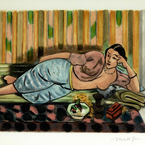 Henri Matisse, 1869 Le Cateau-Cambrésis – 1954 Nizza Odalisque au coffret rouge,&hellip;