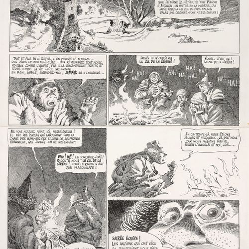Max CABANES (1947) L'histoire tirée par les cheveux de Joël le Torche Derche, 19&hellip;