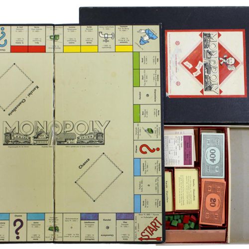 Monopoly. Original edition for Switzerland. Zurich, Carlit o.J. In opp. Box. Not&hellip;