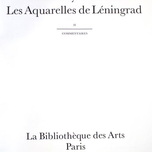 Merian,M.S. Les aquarelles de Leningrad. Volume de fac-similé et de commentaires&hellip;