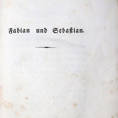 Prätzel,K.G. Fabian et Sébastien. Traits et descriptions de la vie. Lpz., Fleisc&hellip;