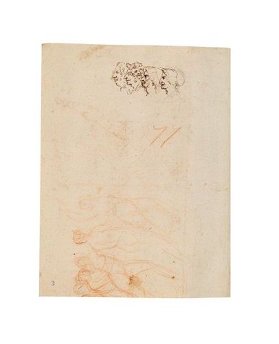 Null Ecole Italienne du XVIIème siècle
Feuille d’étude recto-verso : L’écorcheme&hellip;