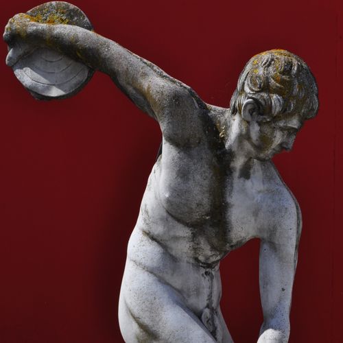 . .

David, sculpture en pierre reconstituée. Travail moderne dans l'imitation d&hellip;