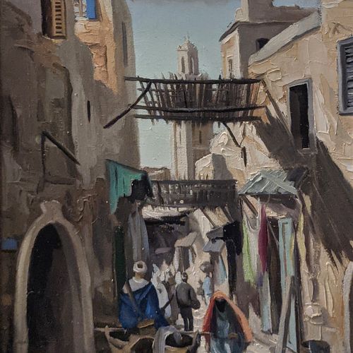Ecole Orientaliste Alley in the medina in Marrakech

Alley in the medina

Oil on&hellip;