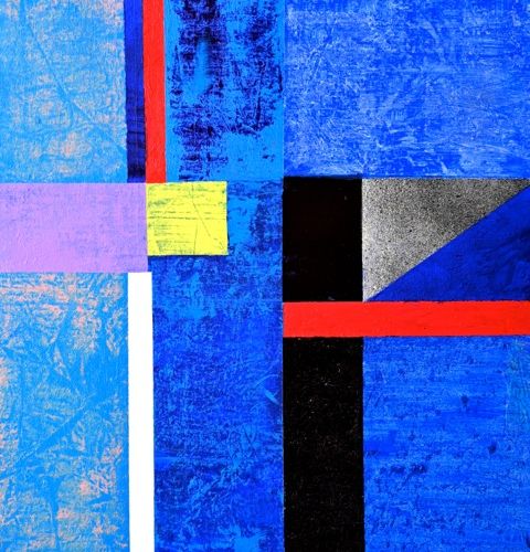 CALO (1944-) Sud, 2018

Composizione geometrica astratta. 

Acrilico su tela e s&hellip;