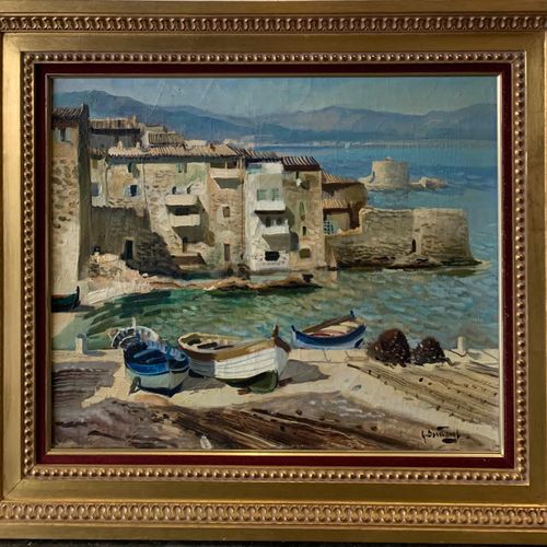 Null DESCHAMPS Gabriel (1919- )

Port Mediterranéen

Huile sur toile, signée enb&hellip;